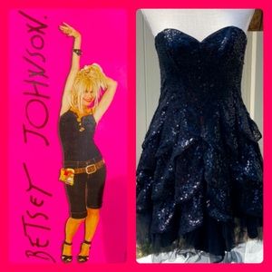 NWT Betsey Johnson sequined dress
